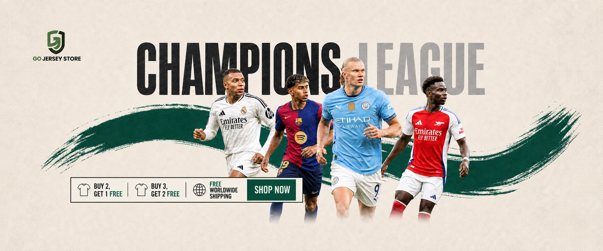Champions League jerseys promotion
