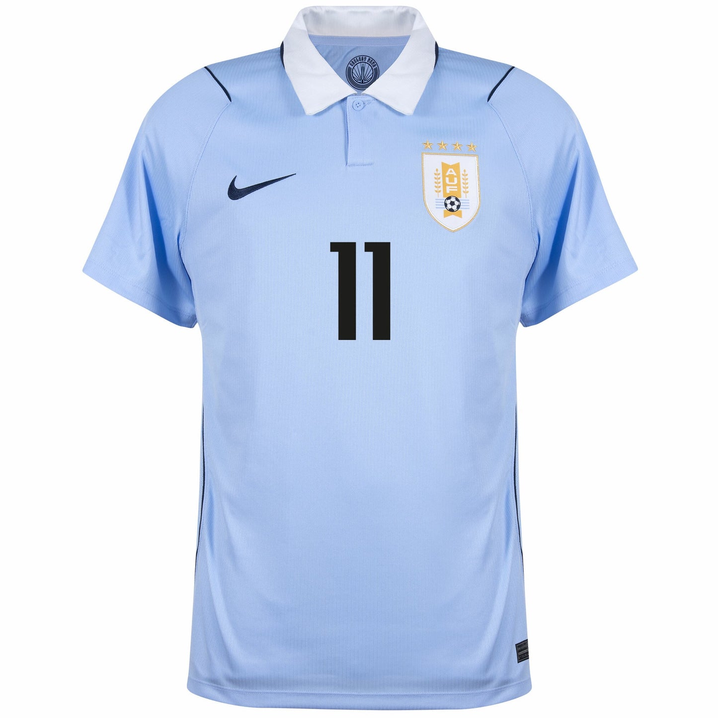 Uruguay Home D. Nunez 11 Fan Jersey Shirt 2026-2027 (Fan Style Printing)