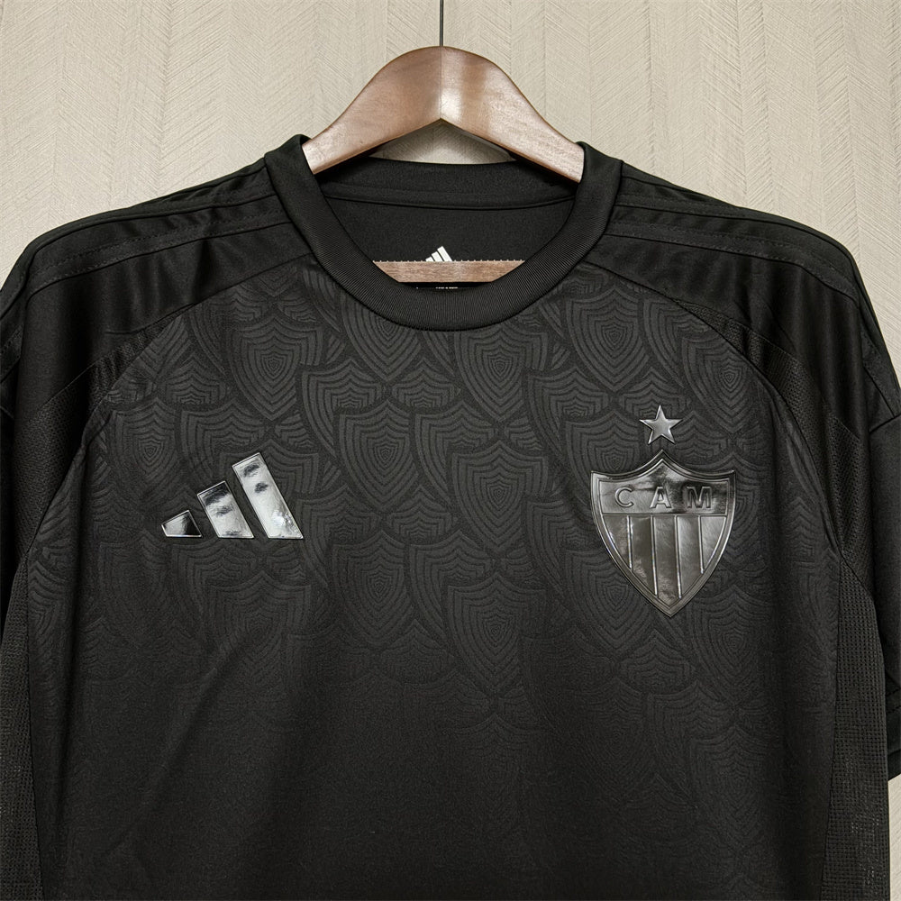 Jersey Atlético Mineiro All Black 2025/26 - Galo na Veia