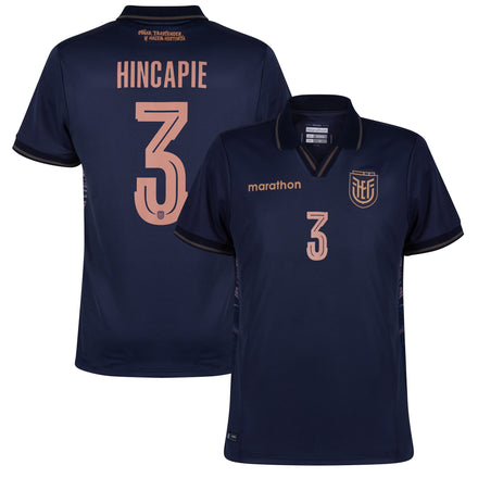 Ecuador Away Hincapie 3 Fan Jersey Shirt 2026-2027