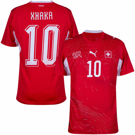 Switzerland Home Xhaka 10 Fan Jersey 2026-2027