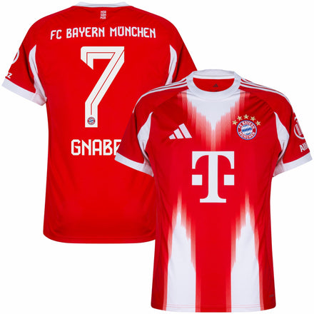 Bayern Munich Home Gnabry 7 Fan Jersey Shirt 2025-2026