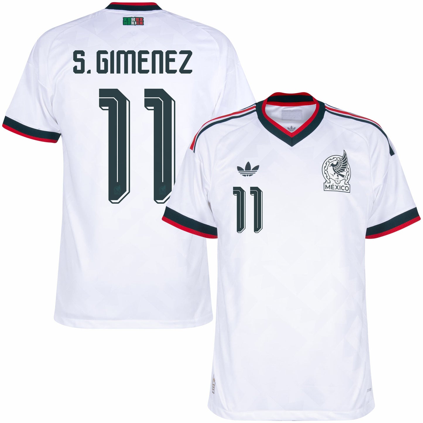 Mexico Player Version Away S. Gimenez 11 Shirt 2026-2027