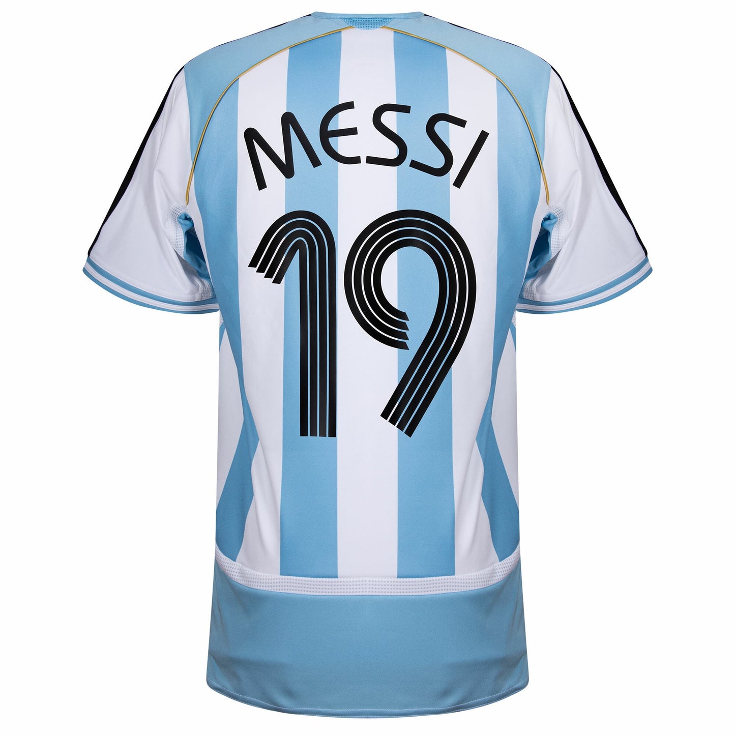 Argentina Home Messi 19 Shirt 2006 (Reissue)