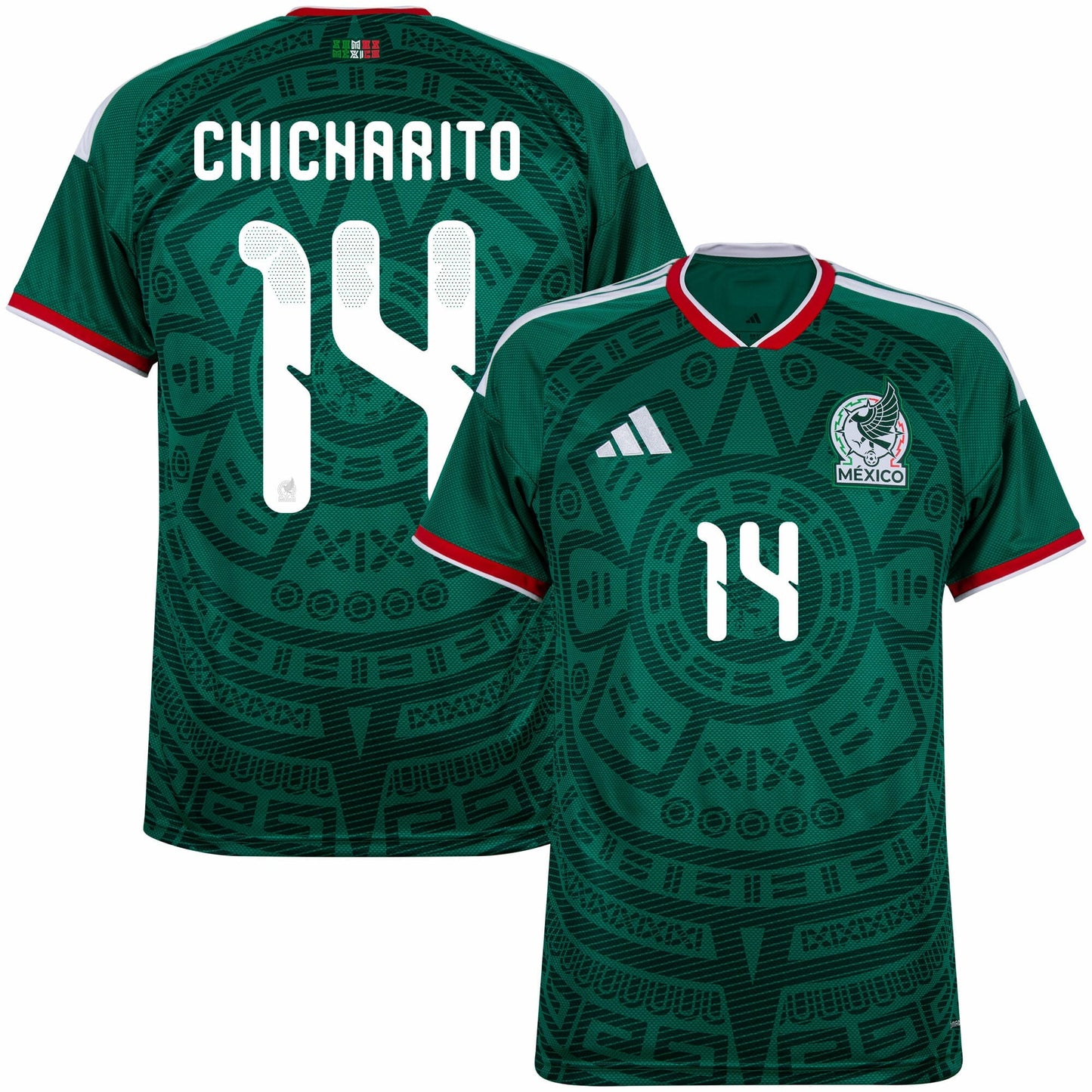 Mexico Home Fan Jersey Chicharito 14 Shirt 2026-2027
