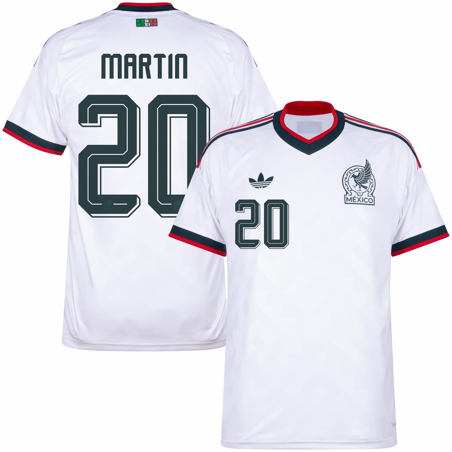 Mexico Away Fan Jersey Martin 20 Shirt 2026-2027