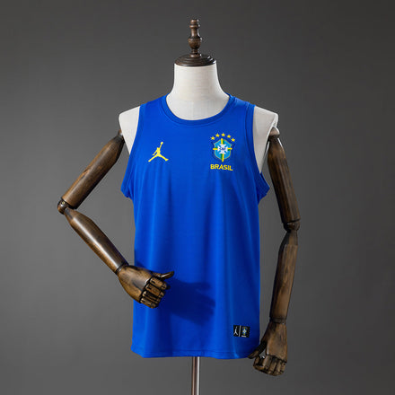 Brazil 2026 Training Vest Blue