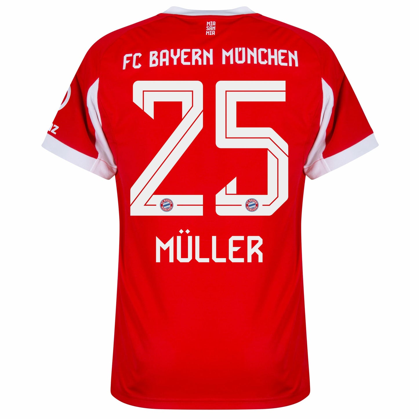 Bayern Munich Home Müller 25 Fan Jersey Shirt 2025-2026