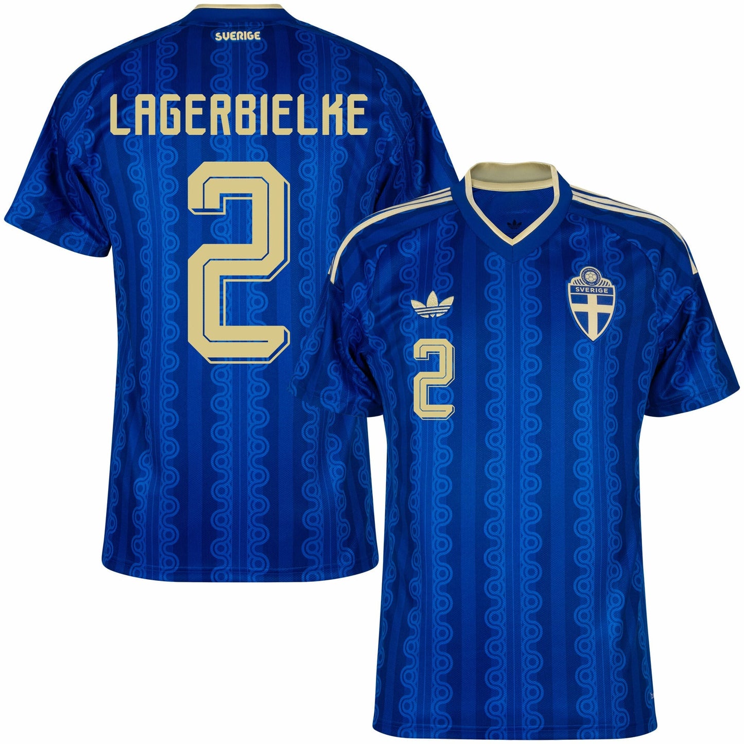 Sweden Home Lagerbielke 2 Fan Jersey 2026-2027