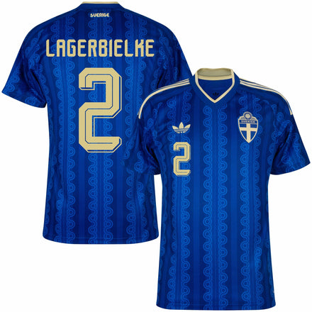 Sweden Home Lagerbielke 2 Fan Jersey 2026-2027