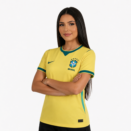 Jersey Brazil World Cup 2026 Women's - Women - Fan Version Brasil