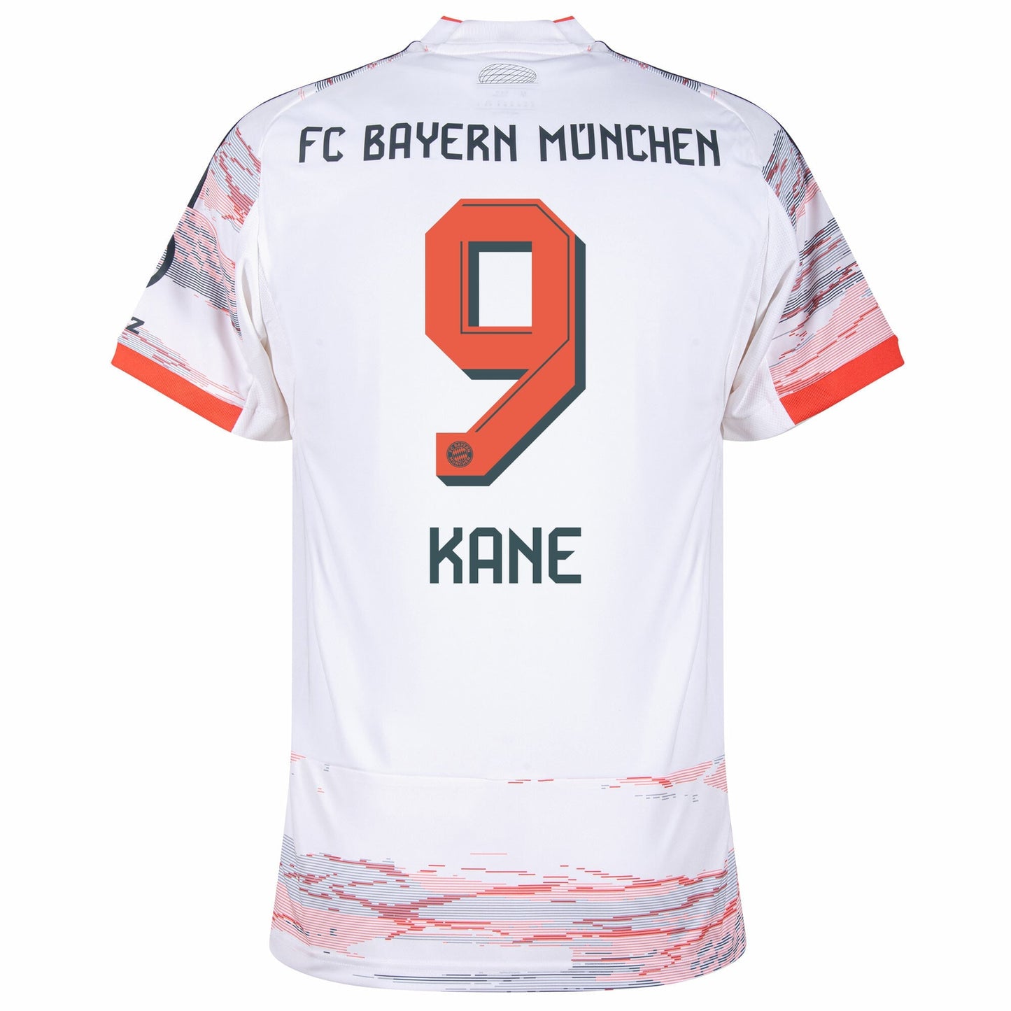 Bayern Munich Away Kane 9 Fan Jersey Shirt 2025-2026