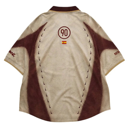 Spain Travis Scott Cactus Jack x Nike Total 90 Retro Jersey - photo 2