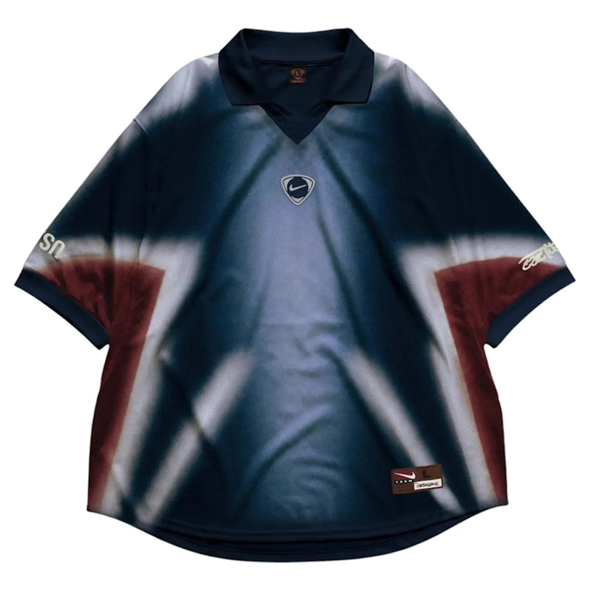 USA II Travis Scott Cactus Jack x Nike Total 90 Retro Jersey - photo 1