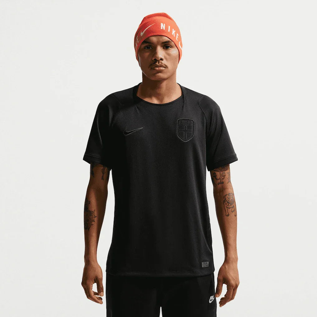 Norway National Team Nike 2026 Away Stadium Jersey - Black