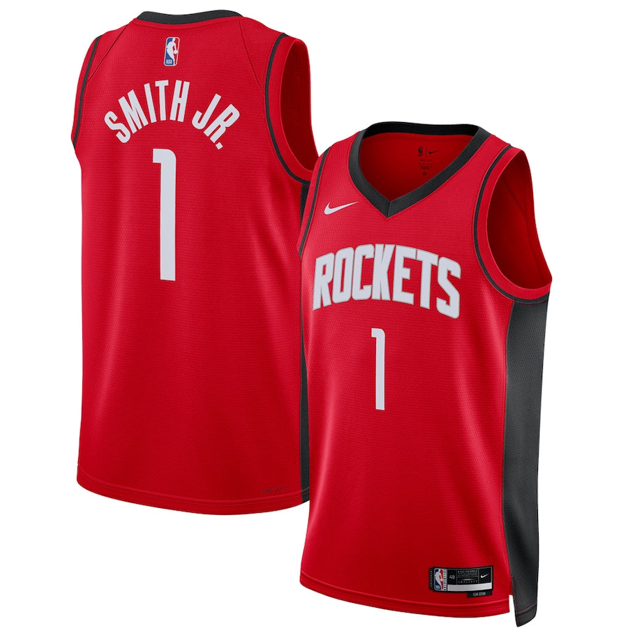 Jabari Smith Jr. Houston Rockets Unisex 2022 NBA Draft First Round Pick - Icon Edition - Red