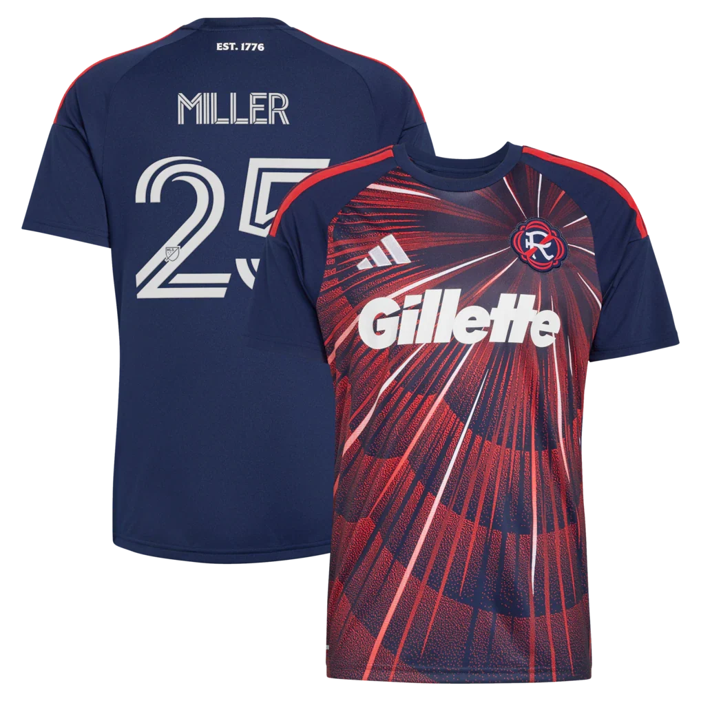 Peyton Miller New England Revolution adidas 2026 Independence Day Jersey - Blue
