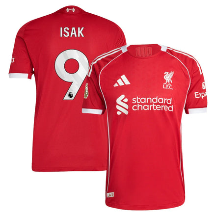Alexander Isak Liverpool 2025/26 Home Player Jersey - Red