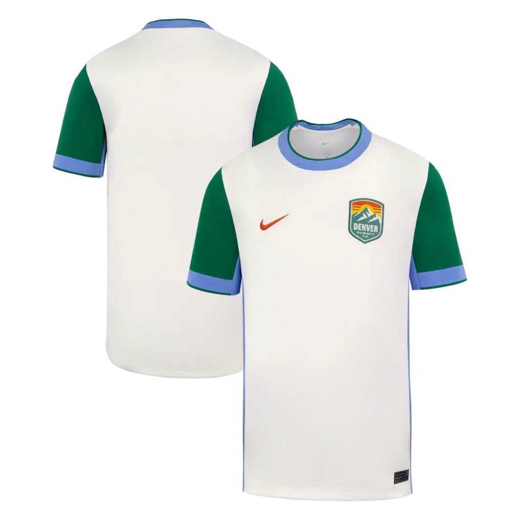 Denver Summit FC Nike Youth 2026 Primary Stadium Jersey - Cream
