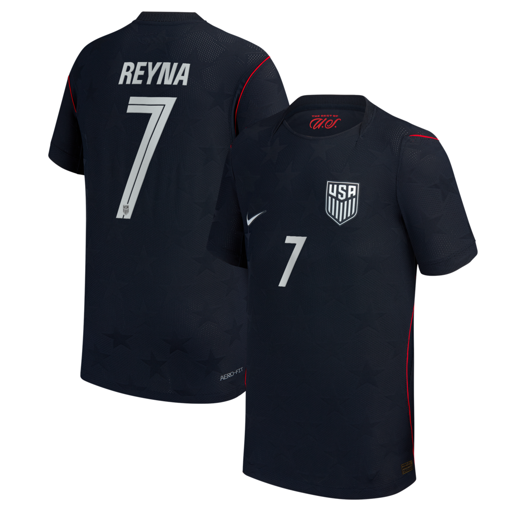 Giovanni Reyna USMNT Youth 2026 Away Match - Blue