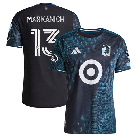 Anthony Markanich Minnesota United FC 2026 The Decade Kit On-Field Patch Jersey - Black