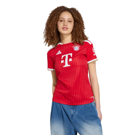 Bayern Munich adidas Women's 2026/27 Home Jersey - Red