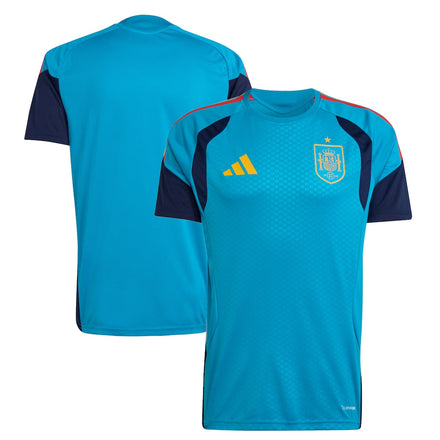 Spain National Team 2026 Home Tiro Training Jersey - Turquoise