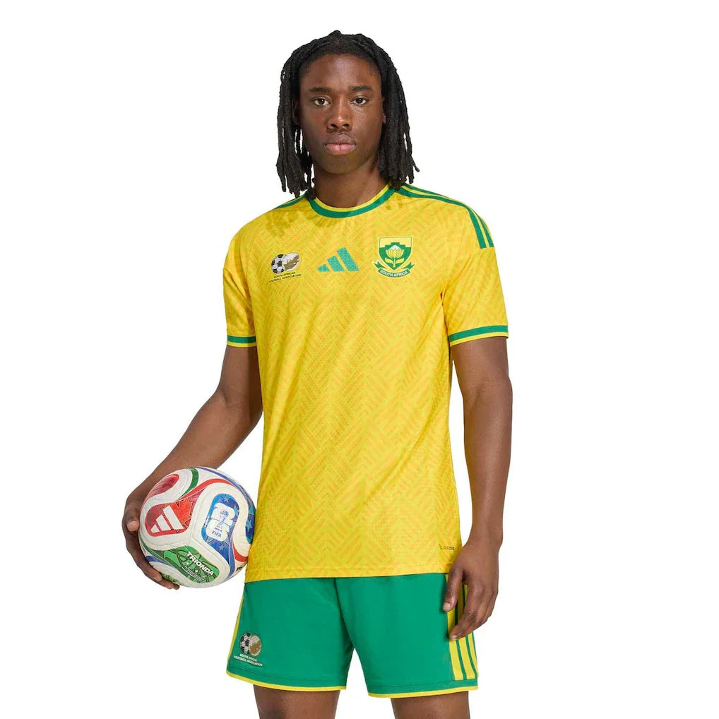 South Africa National Team Home On-Field - Yellow