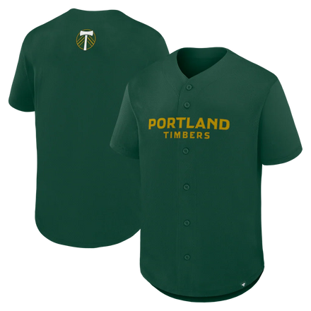Portland Timbers Maximum Intensity Button-Up Jersey - Green