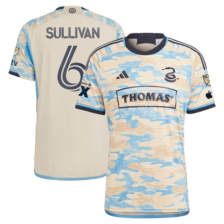 Cavan Sullivan Philadelphia Union 2024 Secondary Player Jersey - Tan