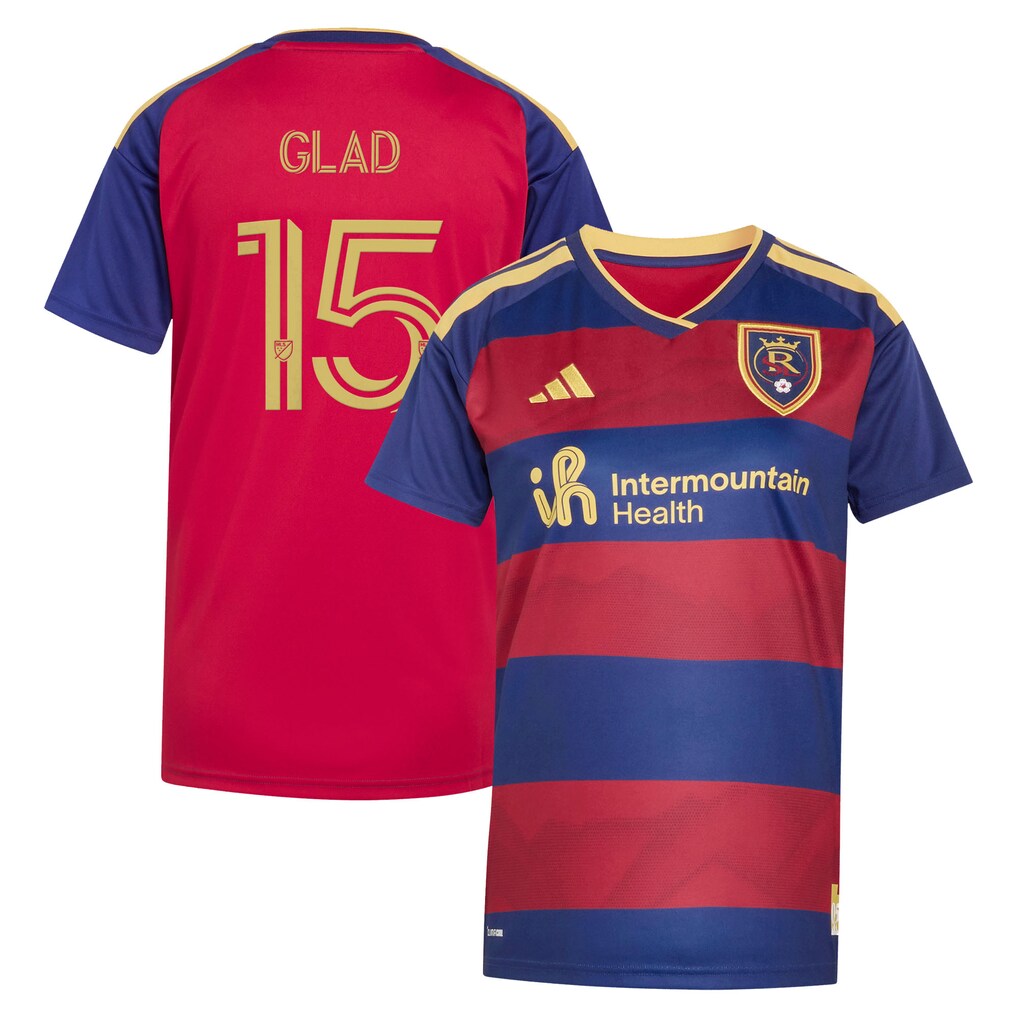 Justen Glad Real Salt Lake Women's 2026 The Switchback On-Field Player Jersey - Red
