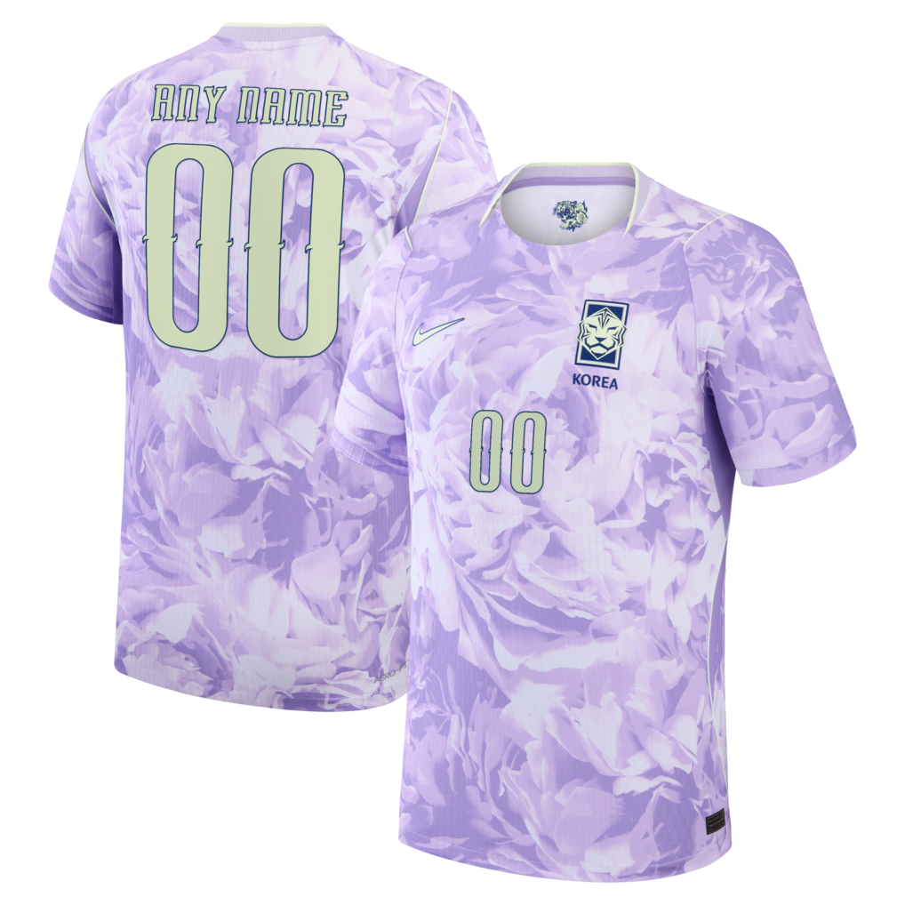 South Korea National Team 2026 Away Match Custom Jersey - Purple