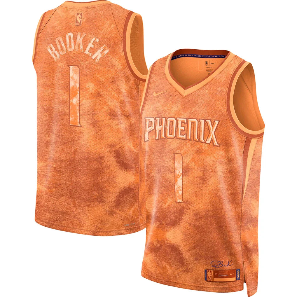 Devin Booker Phoenix Suns Unisex Select Series - Orange