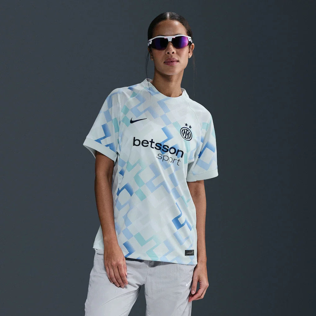 Inter Milan Nike Women's 2025/26 Away Jersey - Aqua