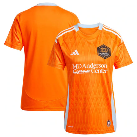 Houston Dynamo FC adidas Women's 2025 Season 20 Jersey - Orange