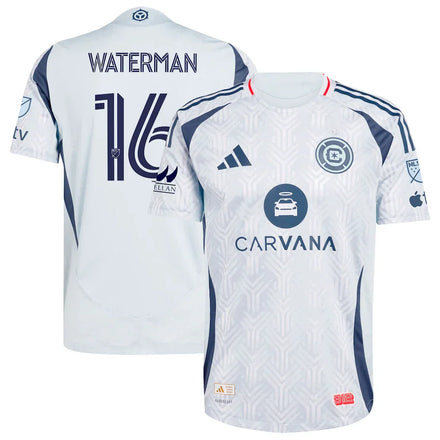 Joel Waterman Chicago Fire 2025 The Municipal Kit On-Field - Light Blue