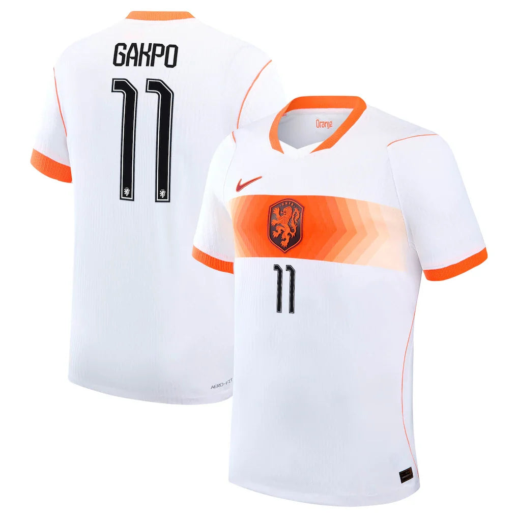 Cody Gakpo Netherlands National Team 2026 Away Match - White