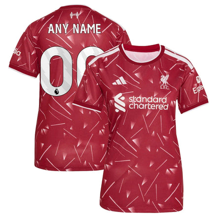 Liverpool adidas Women's 2026/27 Home Custom Jersey - Red