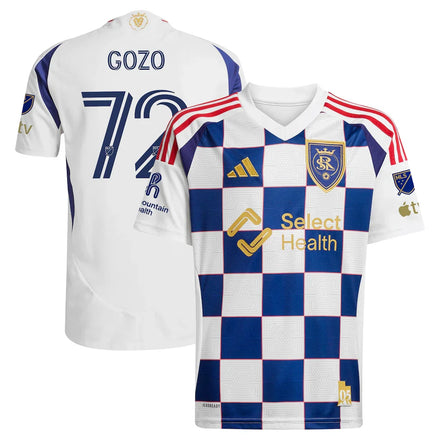 Zavier Gozo Real Salt Lake 2025 Grid City On-Field - White