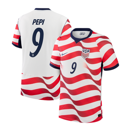 Ricardo Pepi USMNT 2026 Home Match - White
