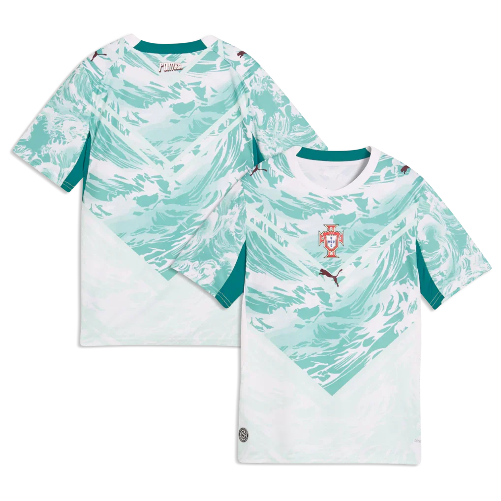 Portugal National Team Puma Youth 2026 Away Jersey - White