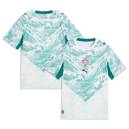 Portugal National Team Puma Youth 2026 Away Jersey - White