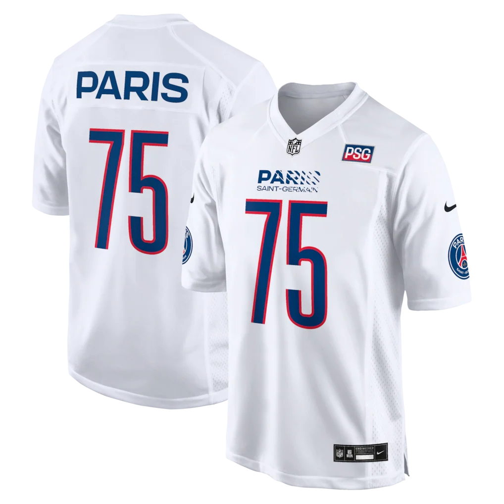 Paris Saint-Germain 2025 Soccer x NFL Game Jersey - White