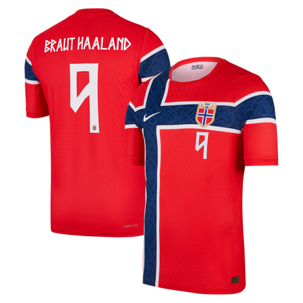 Erling Haaland Norway National Team 2026 Home Match - Red
