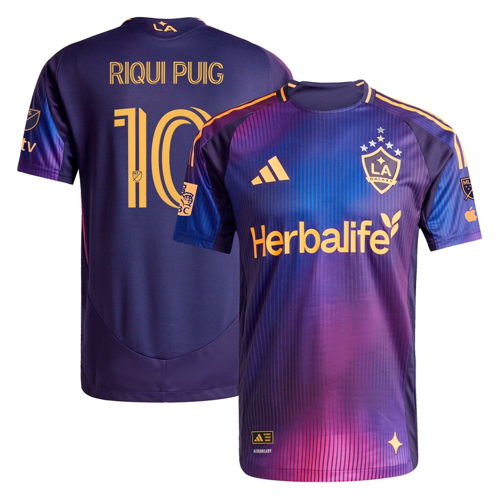 Riqui Puig LA Galaxy 2025 RIZON On-Field – Navy