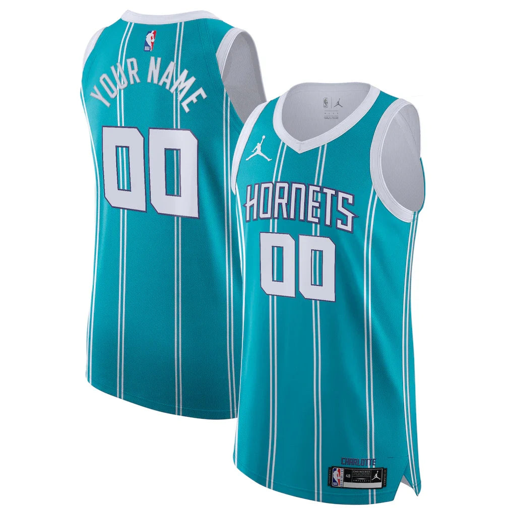 Charlotte Hornets 2020/21 Custom Jersey Teal - Icon Edition