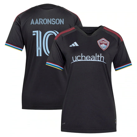Paxten Aaronson Colorado Rapids adidas Women's 2026 Colorful Colorado Jersey - Black