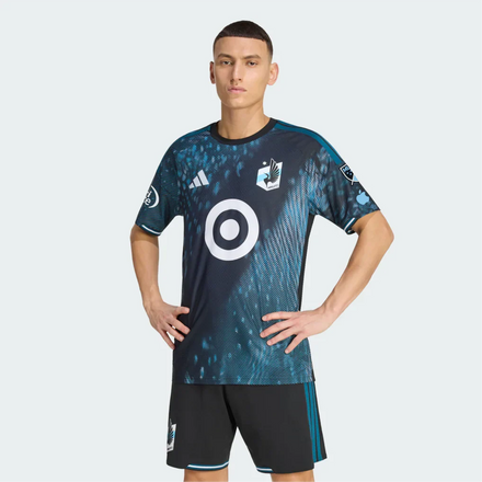 Minnesota United FC 2026 The Decade Kit On-Field Patch Jersey - Black