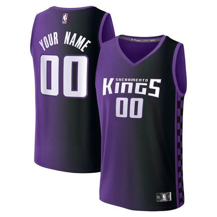 Sacramento Kings Custom Jersey - Statement Edition - Purple