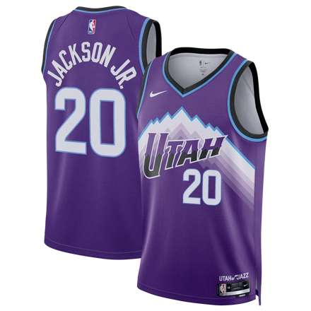 Jaren Jackson Jr. Utah Jazz Unisex - Icon Edition - Purple